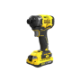 Stanley , 18V V20 Brushless 3-Speed Impact Driver - 2.0Ah Kit , SFMCF820D2K-QW , 18 V , 2.0 Ah , Lithium Ion