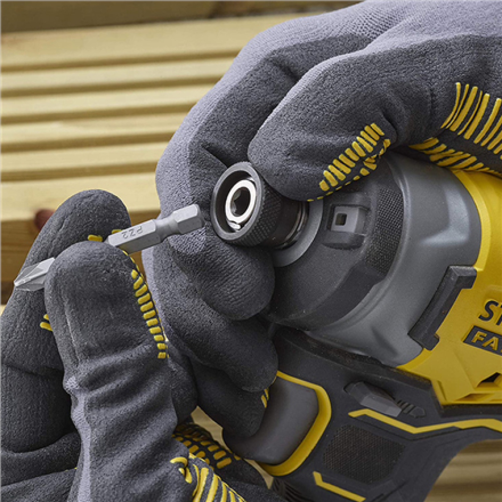 Stanley , 18V V20 Brushless 3-Speed Impact Driver - 2.0Ah Kit , SFMCF820D2K-QW , 18 V , 2.0 Ah , Lithium Ion
