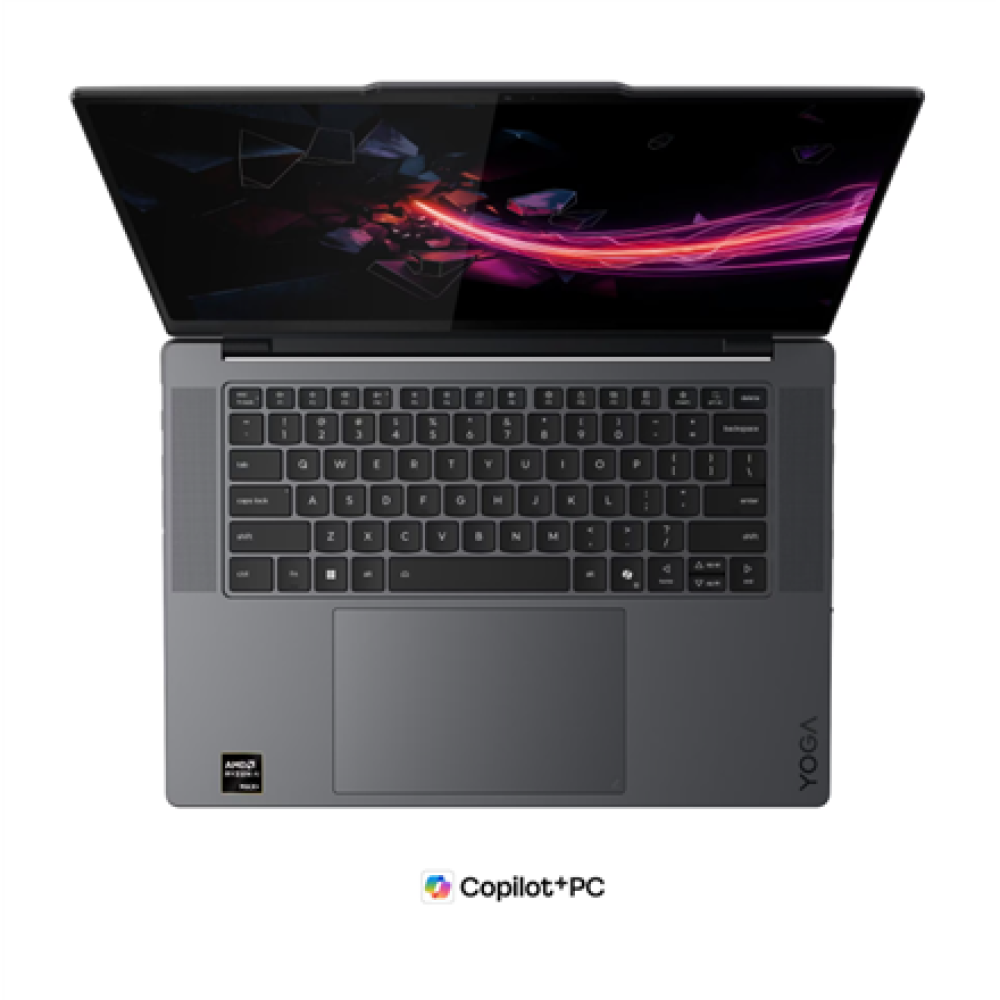 Lenovo Yoga Pro 7 15ASH11 AMD , Thunder Grey , 15.3 , OLED , Touchscreen , 2.5K WQXGA , 2560 x 1600 pixels , AMD Ryzen AI Max+ , 388 , 64 GB , Soldered LPDDR5X , Solid-state drive capacity 1000 GB , AMD Radeon 8060S Graphics , Windows 11 Pro , 802.11be , 