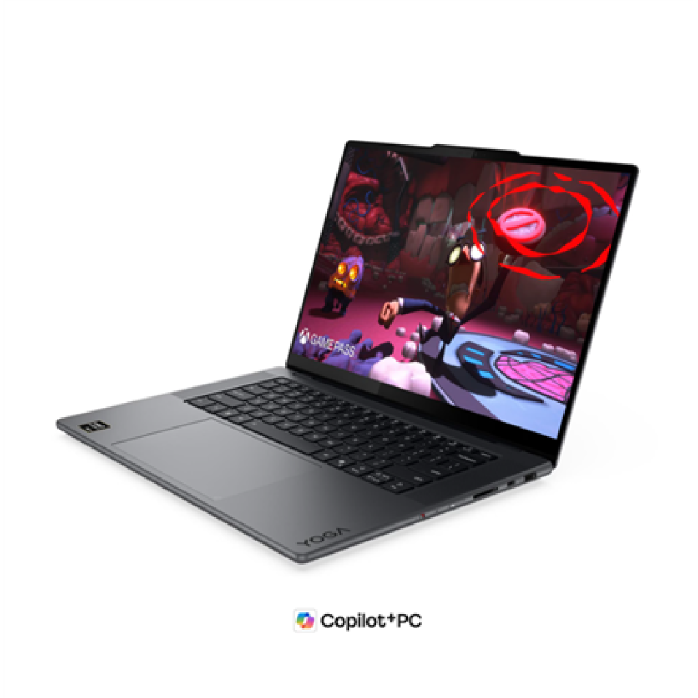 Lenovo Yoga Pro 7 15ASH11 AMD , Thunder Grey , 15.3 , OLED , Touchscreen , 2.5K WQXGA , 2560 x 1600 pixels , AMD Ryzen AI Max+ , 388 , 64 GB , Soldered LPDDR5X , Solid-state drive capacity 1000 GB , AMD Radeon 8060S Graphics , Windows 11 Pro , 802.11be , 