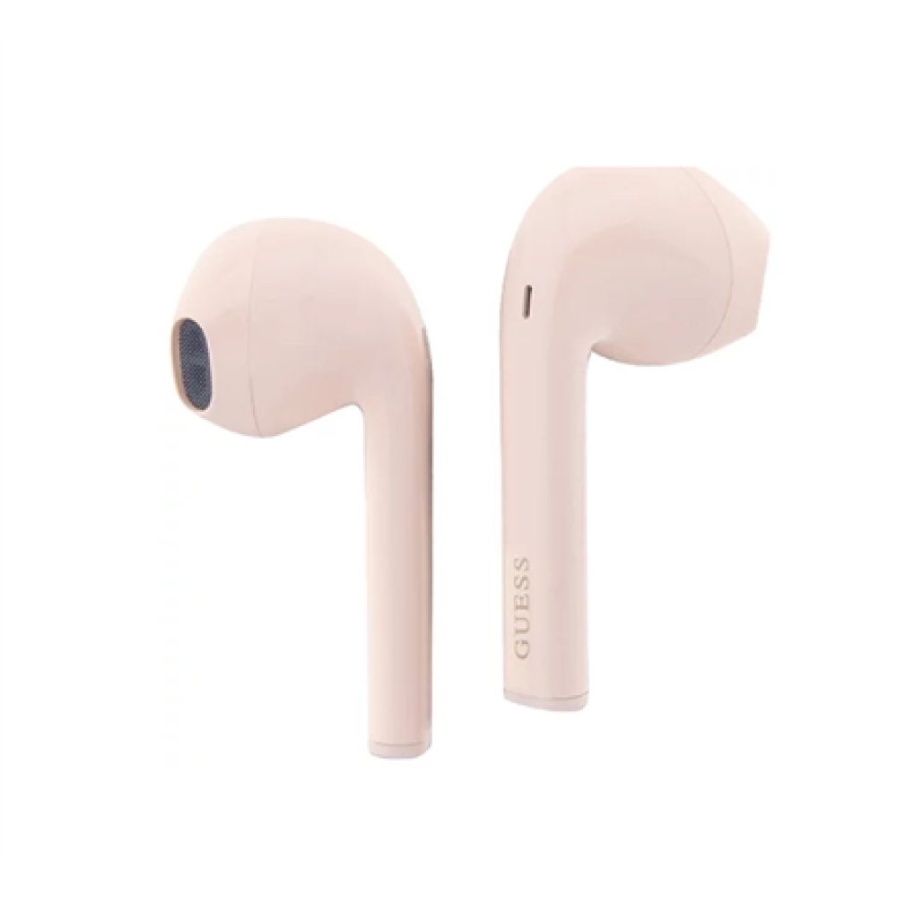 Guess Bluetooth headphones GUTWST26PSP TWS + docking station pink/pink Classic EST Logo , GUESS