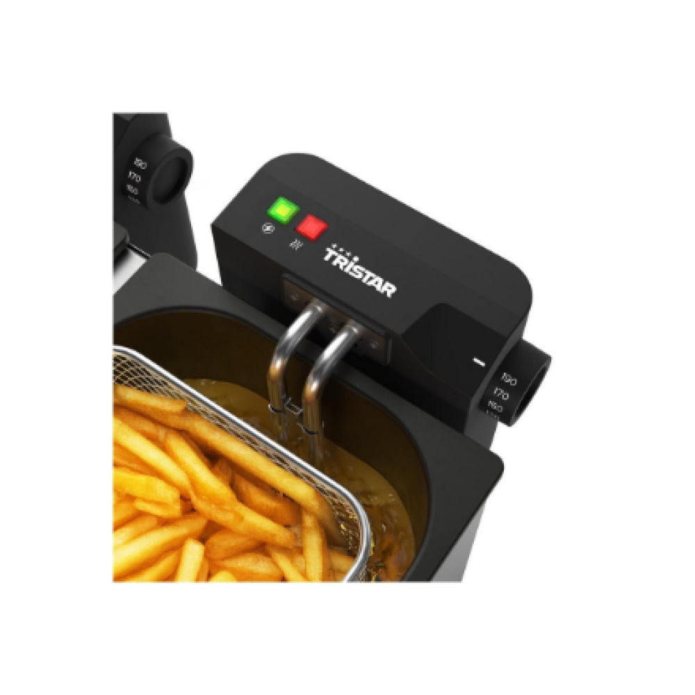 Tristar Double deep fryer , FR-9342 , Power 3600 W , Capacity 6 L , Silver