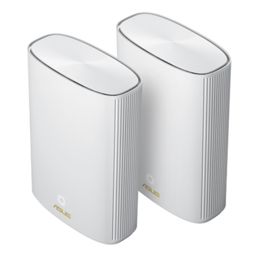 ZenWiFi AX Hybrid (XP4) (2pk White) , 802.11ax , 574+1201 Mbit/s , Ethernet LAN (RJ-45) ports 2 , Mesh Support Yes , MU-MiMO Yes , 1 x USB 3.0