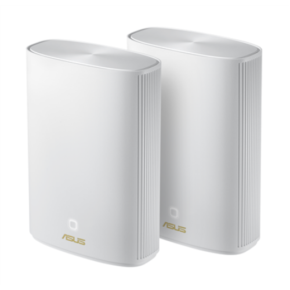 ZenWiFi AX Hybrid (XP4) (2pk White) , 802.11ax , 574+1201 Mbit/s , Ethernet LAN (RJ-45) ports 2 , Mesh Support Yes , MU-MiMO Yes , 1 x USB 3.0