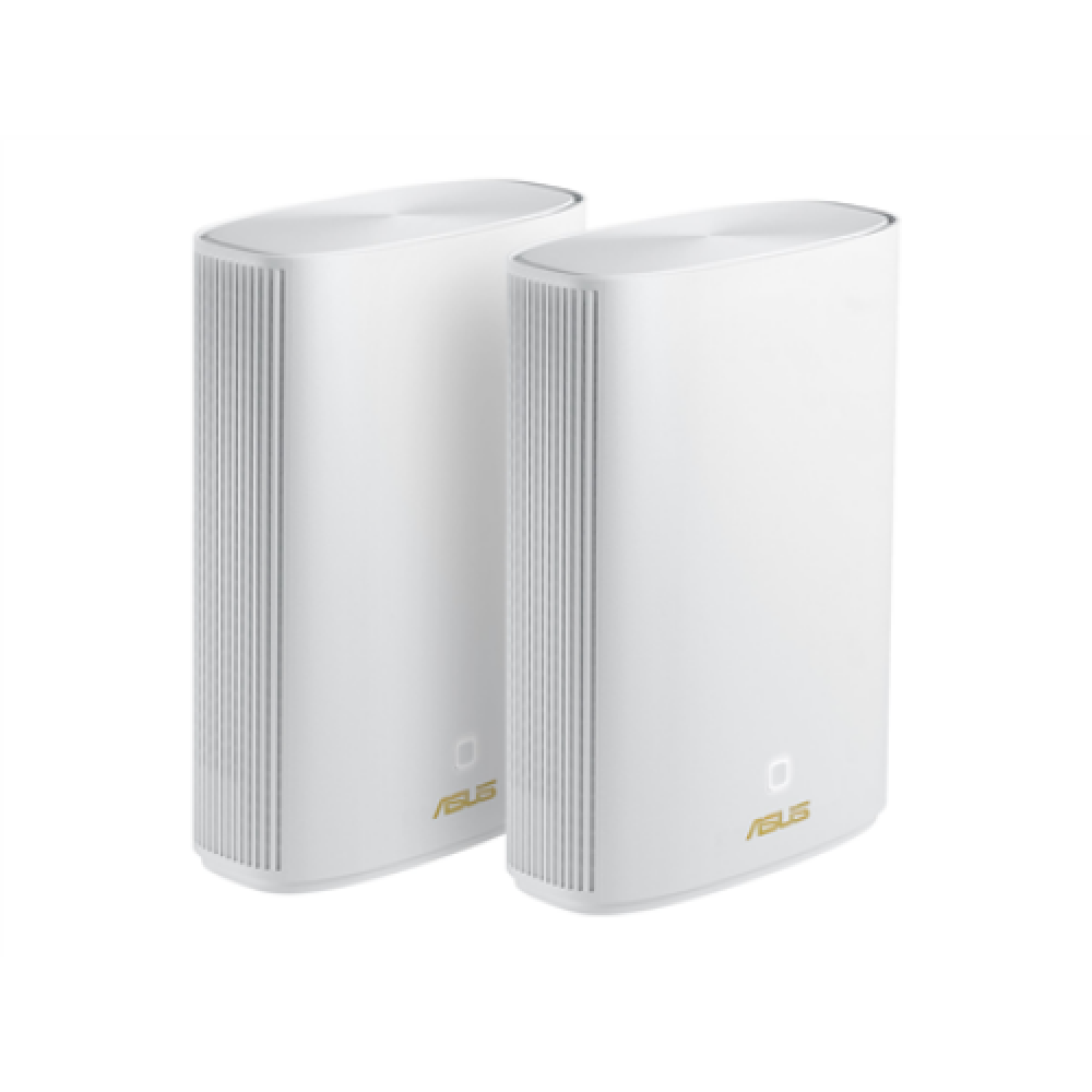 ZenWiFi AX Hybrid (XP4) (2pk White) , 802.11ax , 574+1201 Mbit/s , Ethernet LAN (RJ-45) ports 2 , Mesh Support Yes , MU-MiMO Yes , 1 x USB 3.0