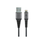 Goobay , Lightning to USB-A Textile Cable with Metal Plugs , 49268 , USB-A to Lightning