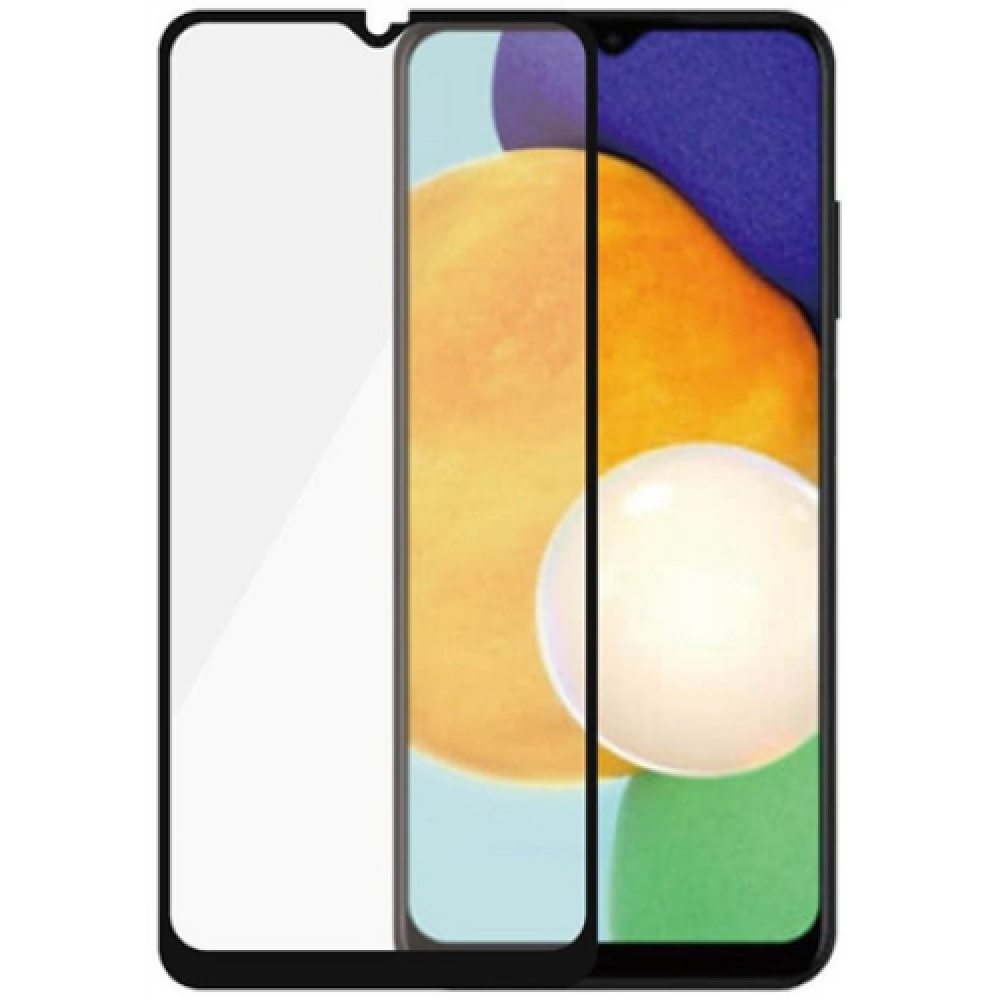 PanzerGlass Samsung, Galaxy A03s/A03, CF, Hybrid glass, Black, Screen Protector