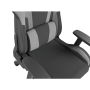 NFG-2096 Genesis Eco leather, Fabric, Metal, Nylon with CareGlide coating , Gaming Chair , Nitro 720 , Black/Gray