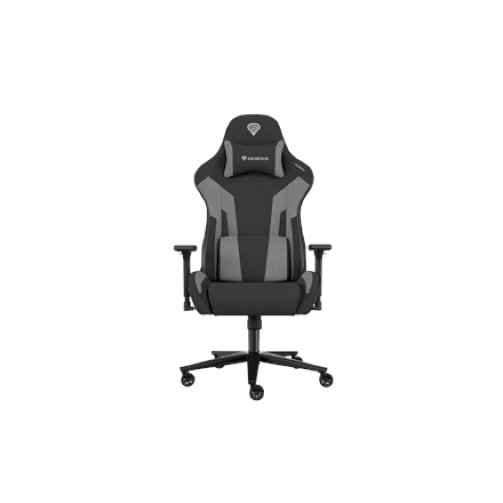 NFG-2096 Genesis Eco leather, Fabric, Metal, Nylon with CareGlide coating , Gaming Chair , Nitro 720 , Black/Gray