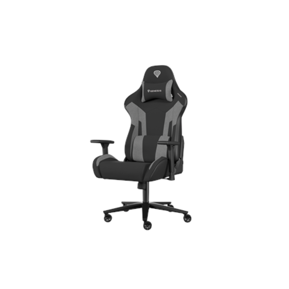 NFG-2096 Genesis Eco leather, Fabric, Metal, Nylon with CareGlide coating , Gaming Chair , Nitro 720 , Black/Gray
