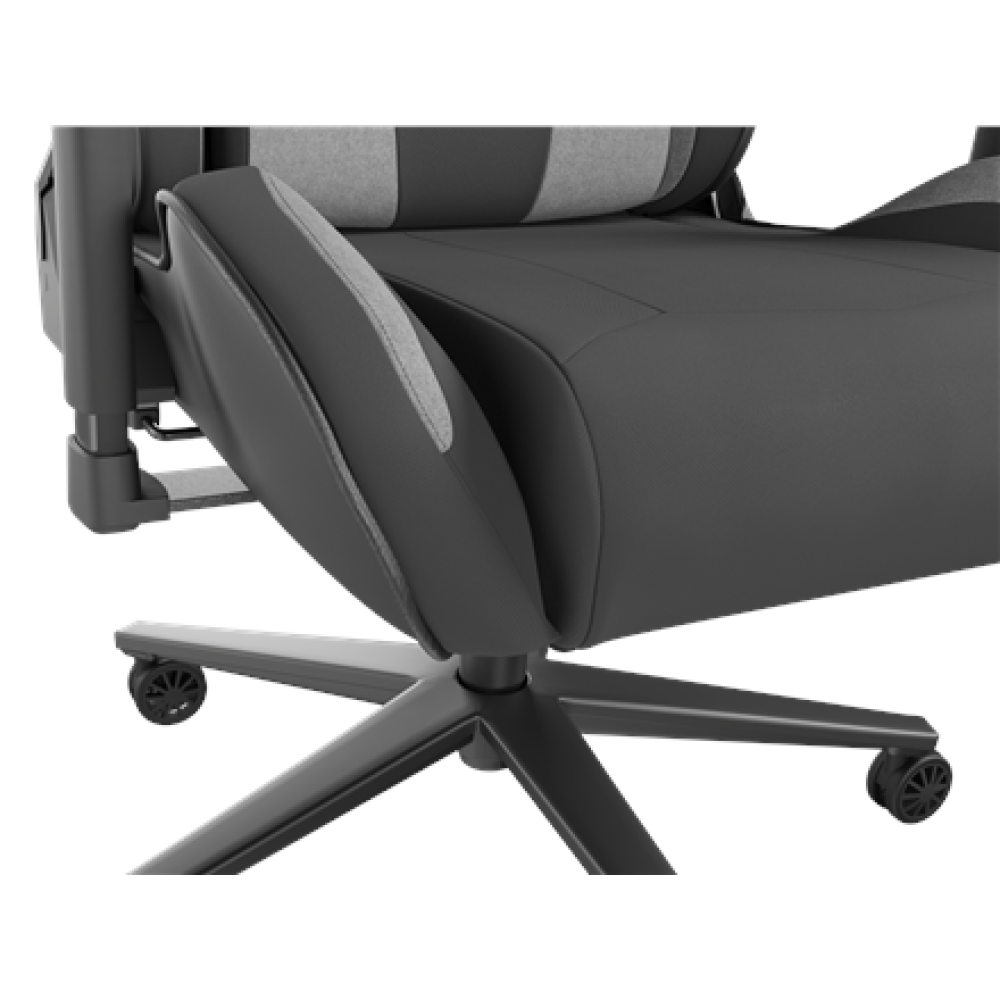 NFG-2096 Genesis Eco leather, Fabric, Metal, Nylon with CareGlide coating , Gaming Chair , Nitro 720 , Black/Gray