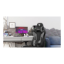 Genesis Eco leather, Fabric, Metal, Nylon with CareGlide coating , Gaming Chair , Nitro 720 , Black/Gray