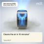 Mill , Silent Pro Air Purifier , APSILENT , Suitable for rooms up to 115 m² , 68.3 m³ , White/Black