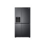 LG , Refrigerator , GSLV71MCLE , Energy efficiency class E , Free standing , Side by side , Height 179 cm , No Frost system , Fridge net capacity 416 L , Freezer net capacity 219 L , 36 dB , Matte Black