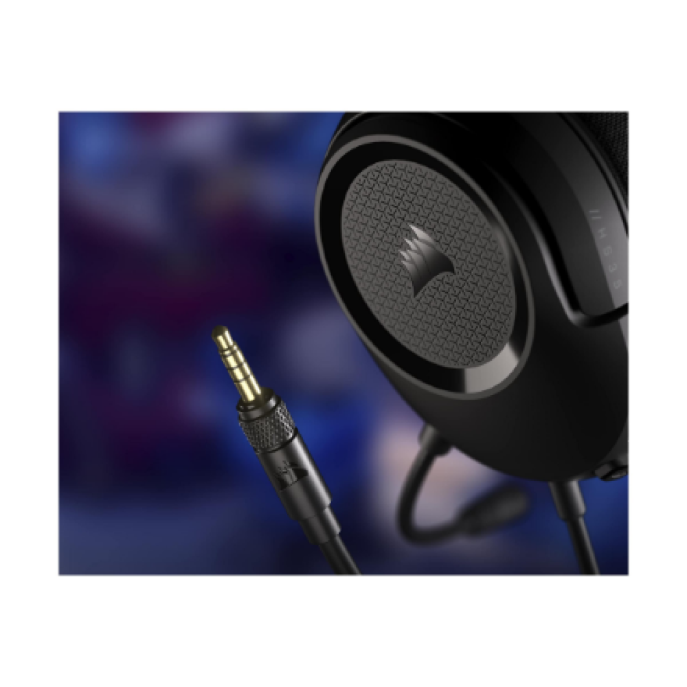 Corsair , Gaming Headset , HS35 v2 , Wired , Over-Ear , Microphone , Carbon
