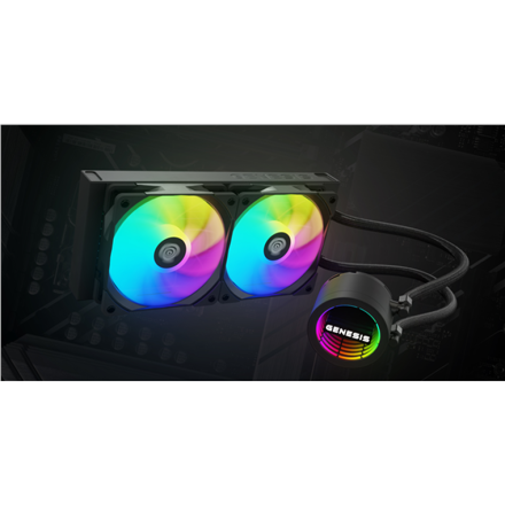 Genesis AIO Liquid Cooler , Hydria 240 ARGB , Intel, AMD