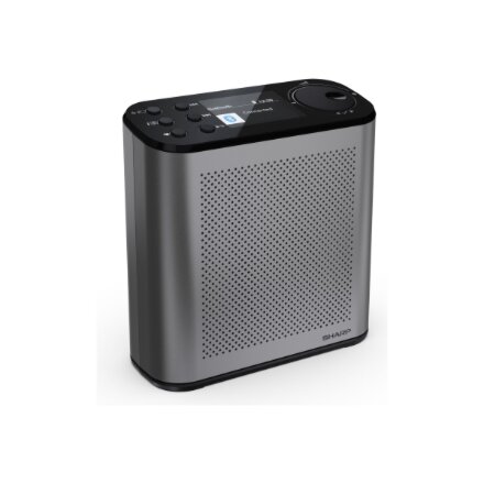 Sharp OSAKA Portable Digital Radio , DR-P530(GY) , USB port , Bluetooth , FM radio , Wireless connection