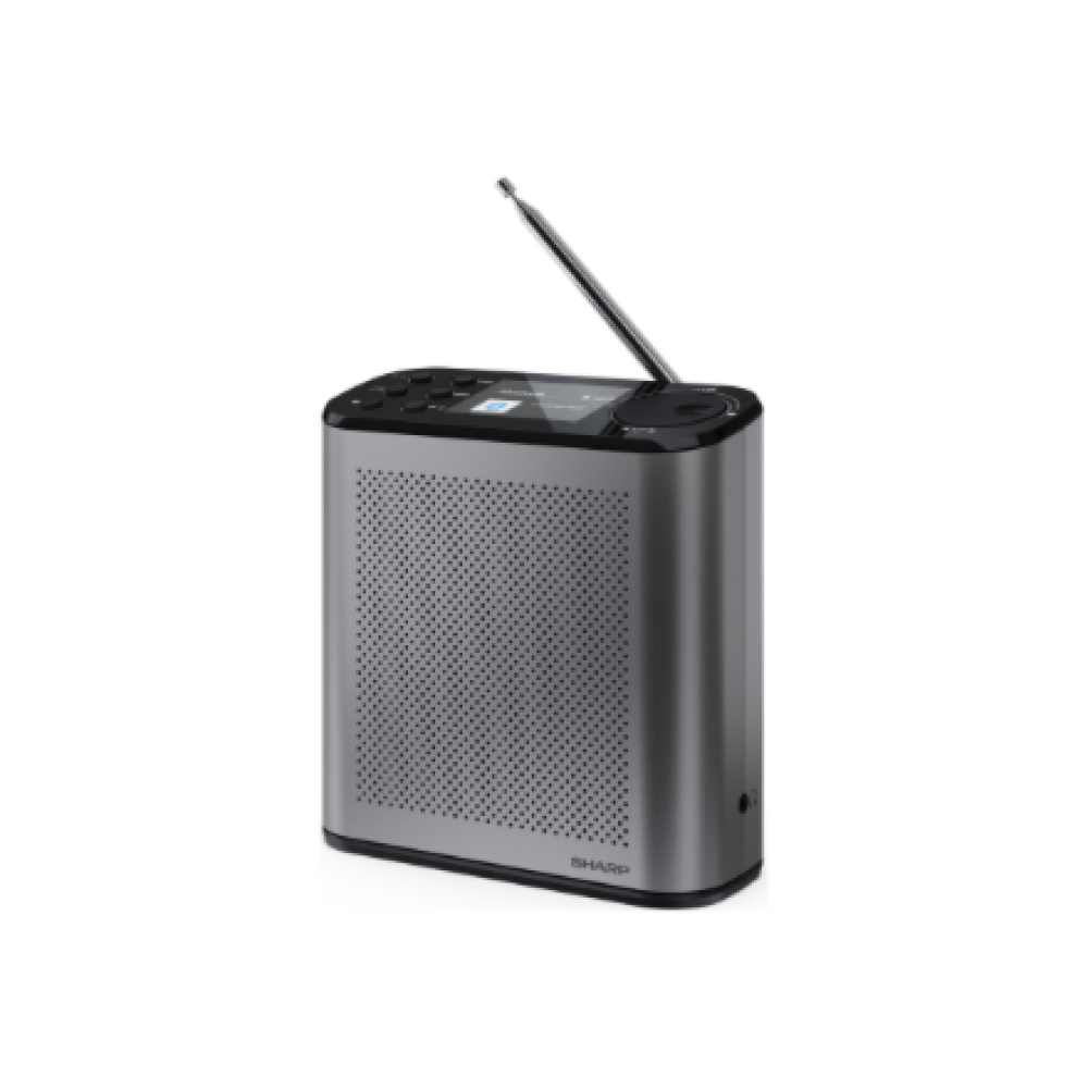 Sharp OSAKA Portable Digital Radio , DR-P530(GY) , USB port , Bluetooth , FM radio , Wireless connection