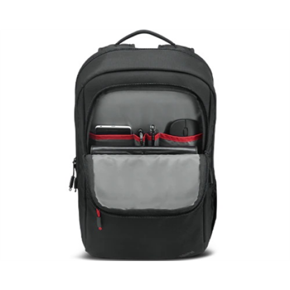 Lenovo , ThinkPad Essential 16-inch Backpack (Sustainable & Eco-friendly, made with recycled PET: Total 7% Exterior: 14%) , Essential , Backpack , Black