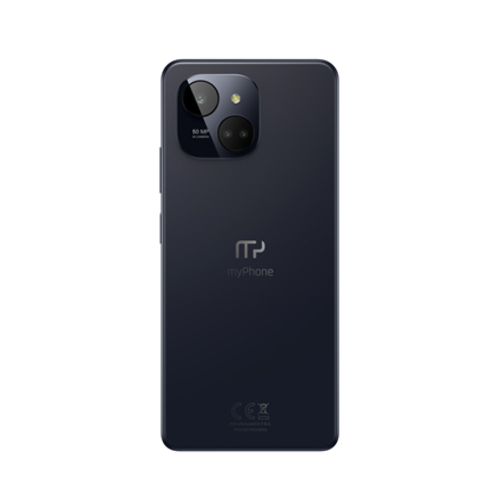 myPhone N23 , Plus 5G , Black , 6.78 , IPS , 1080 x 2460 pixels , Mediatek , Dimensity 6020 , Internal RAM 8 GB , 256 GB , microSD , Dual SIM , Nano SIM , 3G , 4G , 5G , Main camera resolution 50 MP , Secondary camera resolution 8 MP , Android , 14 , 5000