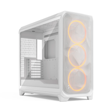 Fractal Design Meshify 3 XL , White RGB TG Clear Tint , Mid-Tower , Power supply included No , ATX