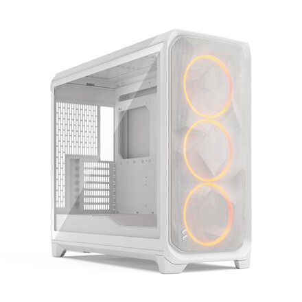 Fractal Design Meshify 3 XL , White RGB TG Clear Tint , Mid-Tower , ATX