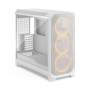 Fractal Design Meshify 3 XL , White RGB TG Clear Tint , Mid-Tower , ATX