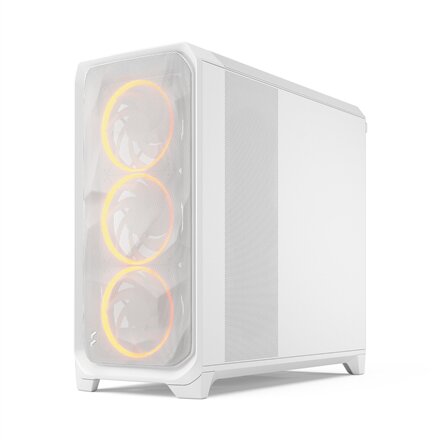 Fractal Design Meshify 3 XL , White RGB TG Clear Tint , Mid-Tower , ATX