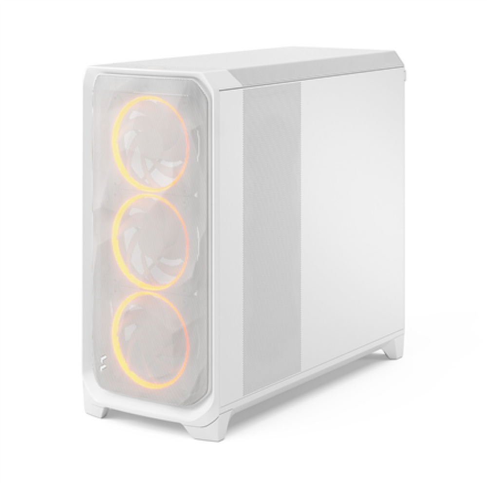Fractal Design Meshify 3 XL , White RGB TG Clear Tint , Mid-Tower , Power supply included No , ATX