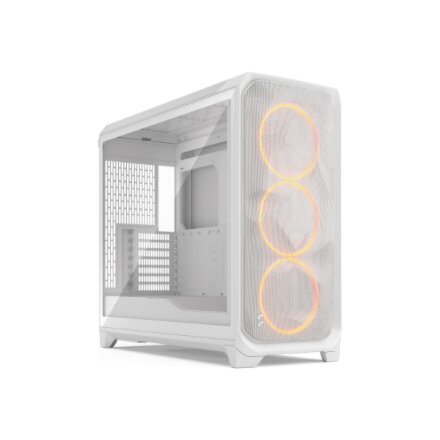 Fractal Design Meshify 3 XL , White RGB TG Clear Tint , Mid-Tower , ATX