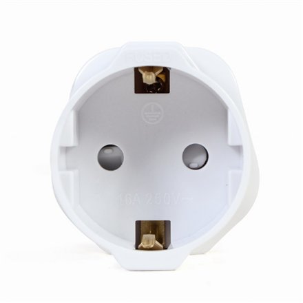 Cablexpert AC power adapter, EU Schuko socket to UK plug, 13 A , A-AC-EUFUKM-01 , Power adapter