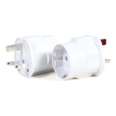 Cablexpert AC power adapter, EU Schuko socket to UK plug, 13 A , A-AC-EUFUKM-01 , Power adapter
