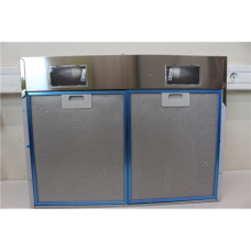 SALE OUT. Electrolux LFC316X (420 m3/h, 598mm, silver color) , Electrolux BENT HOOD AND CHIMNEY CORNERS,DAMAGED PACKAGING