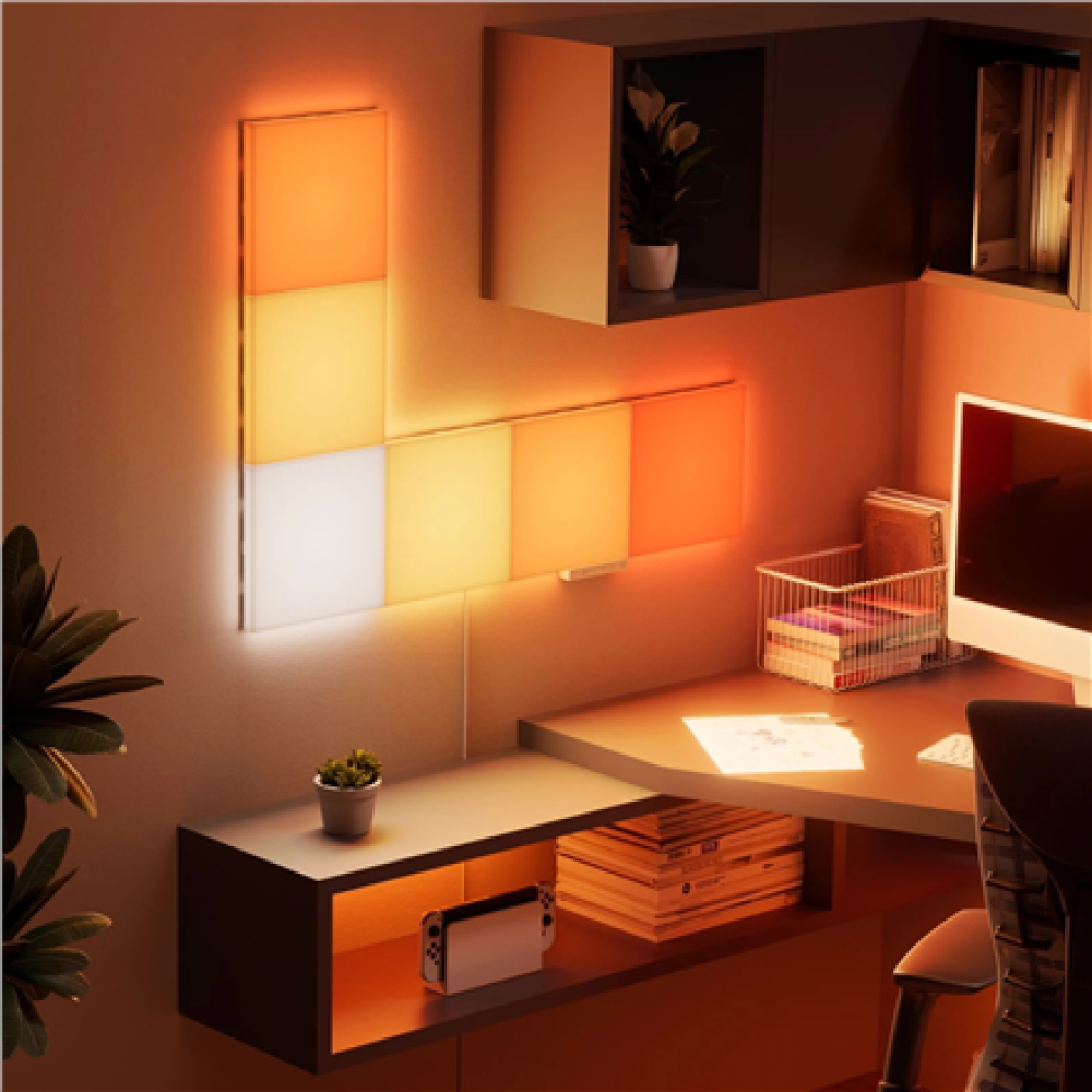 Nanoleaf Blocks Big Squares Starter Kit (6 Panels),16M+ colours