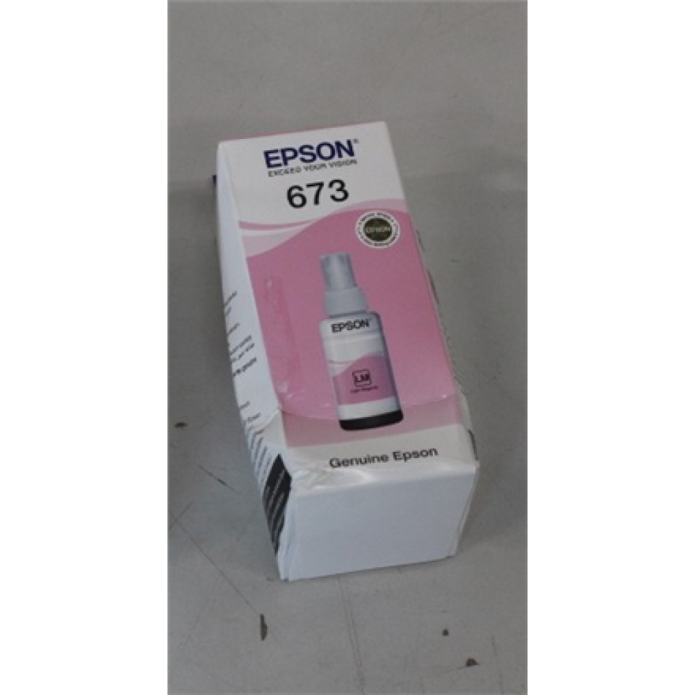 SALE OUT. Epson T6736 Ink bottle 70ml , Ink Cartridge , Light Magenta , DAMAGED PACKAGING