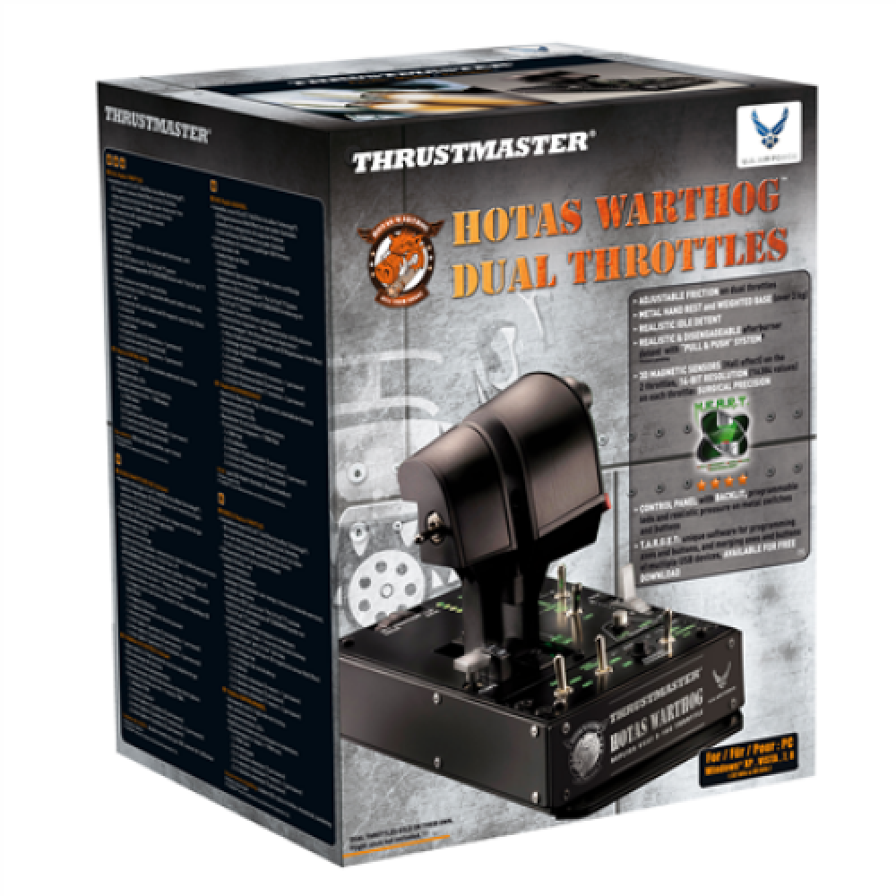 Thrustmaster Hotas Warthog Dual Throttles Black