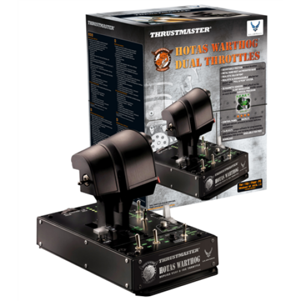 Thrustmaster Hotas Warthog Dual Throttles Black