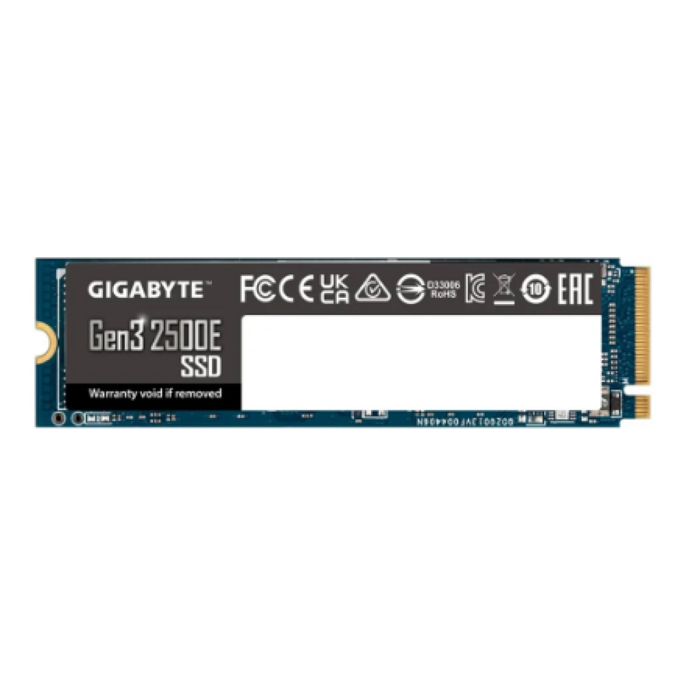 Gigabyte SSD , G325E500G , 500 GB , Solid-state drive interface PCIe 3.0x4, NVMe1.3 , Read speed 2300 MB/s , Write speed 1500 MB/s