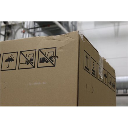 SALE OUT. , LG , Refrigerator , GBB72PZDMN , Energy efficiency class E , Free standing , Combi , Height 203 cm , No Frost system , Fridge net capacity 277 L , Freezer net capacity 107 L , Display , 36 dB , Silver , DAMAGED PACKAGING
