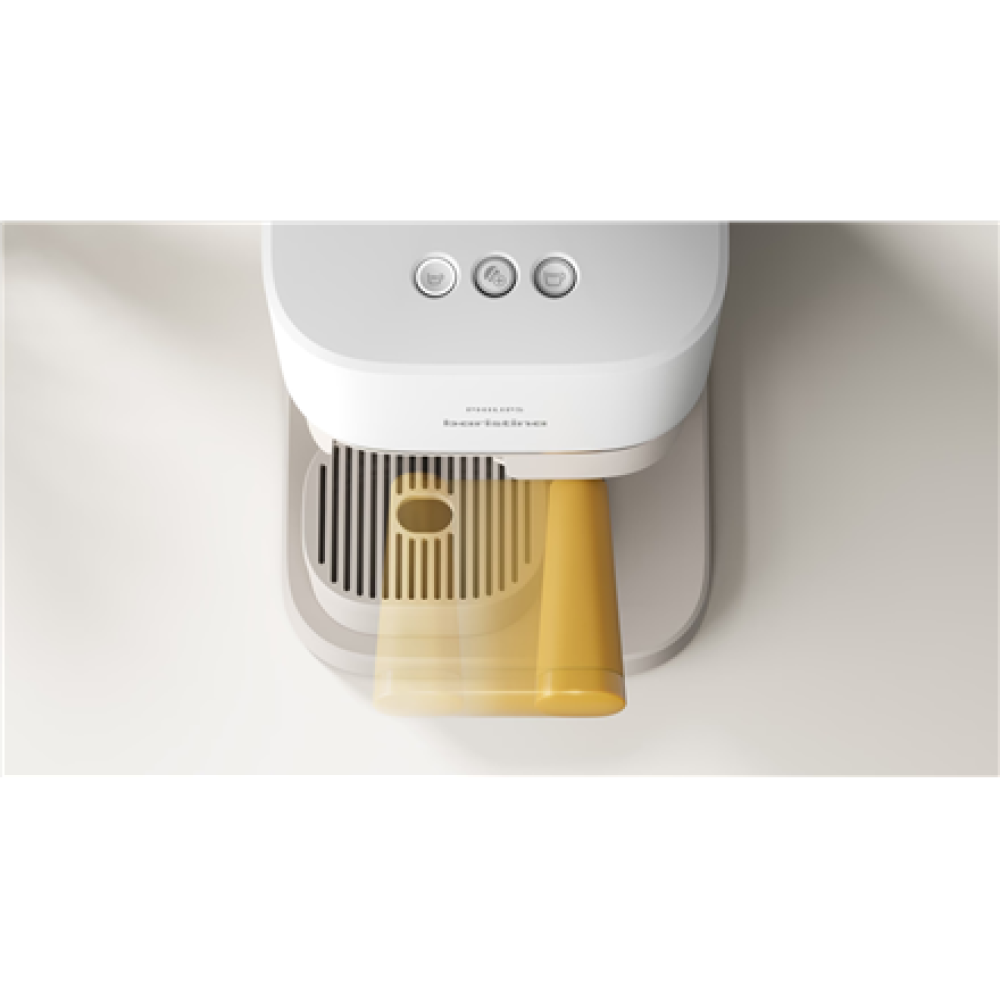 Philips Coffee maker , BAR300/03 Baristina , Pump pressure 16 bar , Semi-automatic , 122.8 W , White