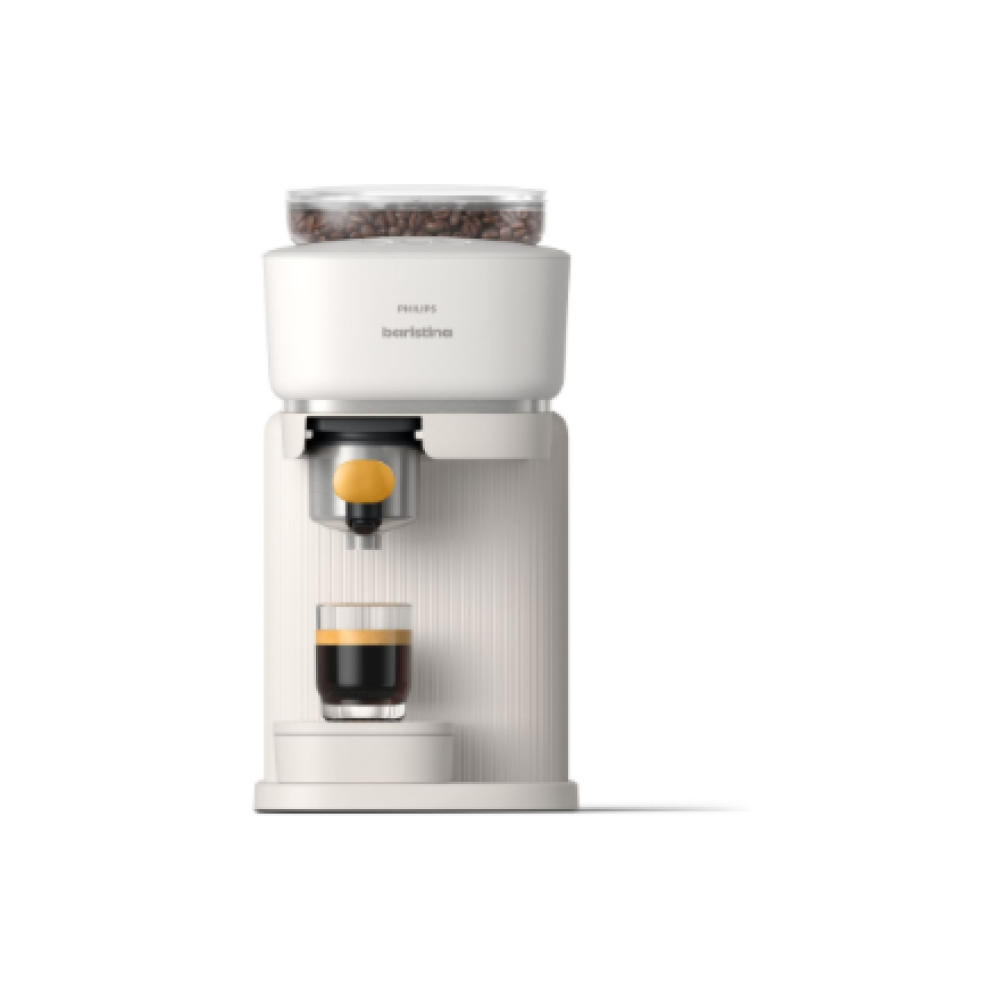 Philips Coffee maker , BAR300/03 Baristina , Pump pressure 16 bar , Semi-automatic , 122.8 W , White