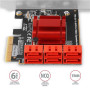 AXAGON PCIe Controller 6x SATA 6G , PCES-SA6