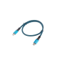 Lanberg , USB-C to USB-C Cable , CA-CMCM-45CU-0005-BK , 0.5 m , Black/Blue