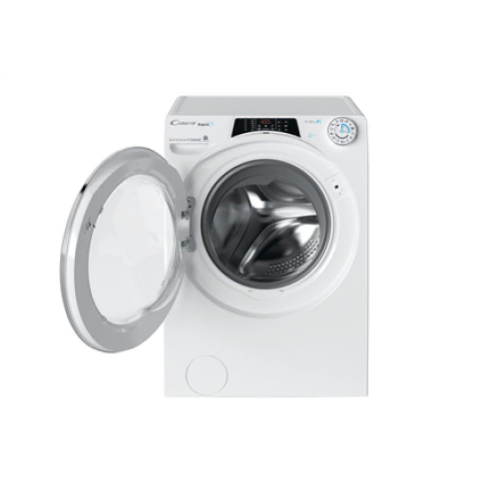 Candy Washing Machine with Dryer ROW41494DWMCE-S Energy efficiency class A Front loading Washing capacity 14 kg 1400 RPM Depth 67 cm Width 60 cm Display TFT Drying system Drying capacity 9 kg Steam function Wi-Fi White
