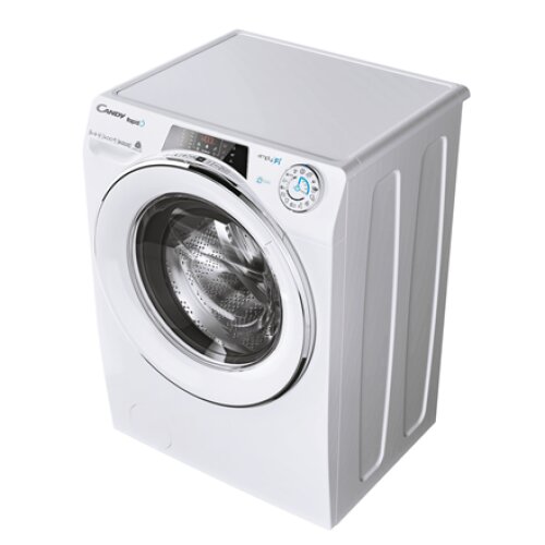 Candy Washing Machine with Dryer ROW41494DWMCE-S Energy efficiency class A Front loading Washing capacity 14 kg 1400 RPM Depth 67 cm Width 60 cm Display TFT Drying system Drying capacity 9 kg Steam function Wi-Fi White