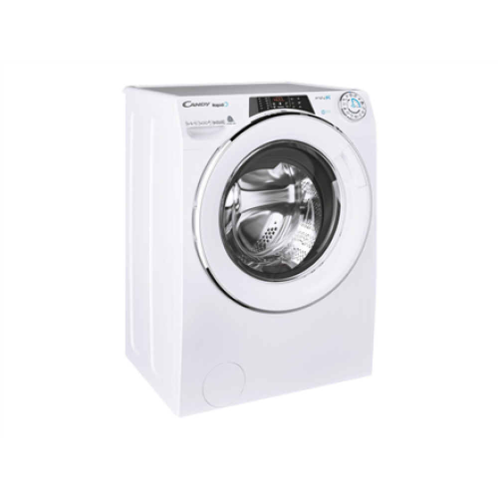 Candy Washing Machine with Dryer ROW41494DWMCE-S Energy efficiency class A Front loading Washing capacity 14 kg 1400 RPM Depth 67 cm Width 60 cm Display TFT Drying system Drying capacity 9 kg Steam function Wi-Fi White