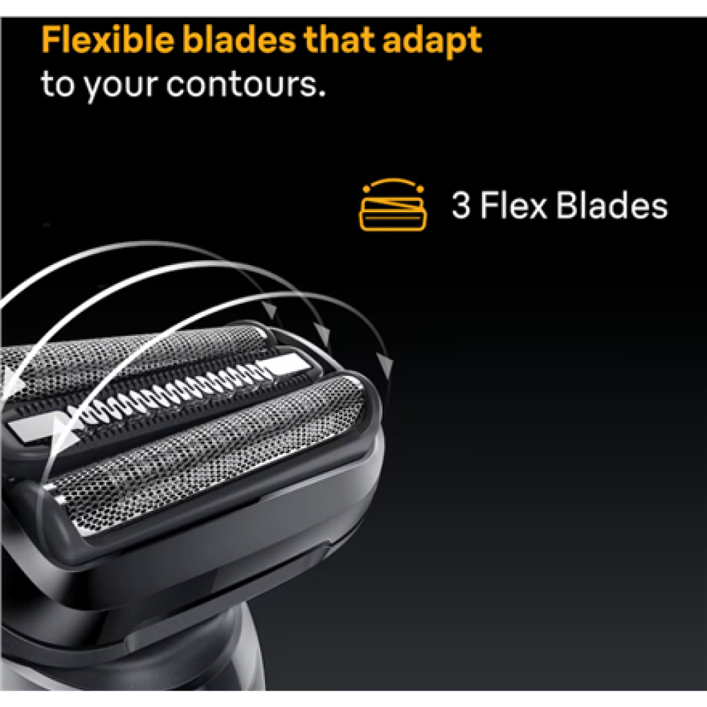 Braun Shaver , 52-N1200s Series 5 , Operating time (max) 50 min , Wet & Dry , Lithium Ion , Black