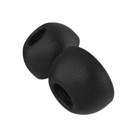 Fixed Plugs Pro, 2 sets, size M , Plugs , Apple , Airpods Pro/Pro 2 , Foam , Black