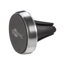 Goobay , Magnetic mount Metal Slim Design for smartphones (35mm) , 38685 , Black/Silver , Magnetic holder is suitable for almost every smartphone; Quick-Snap assembly technology for quick and easy use; Smart and almost invisible fastening option on the ca