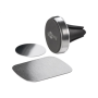 Goobay , Magnetic mount Metal Slim Design for smartphones (35mm) , 38685 , Black/Silver , Magnetic holder is suitable for almost every smartphone; Quick-Snap assembly technology for quick and easy use; Smart and almost invisible fastening option on the ca